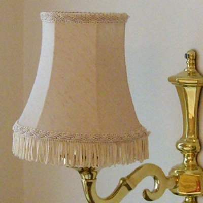 Bowed Empire Candle Shade